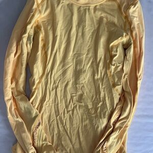 Lululemon Yellow Long Sleeve Top